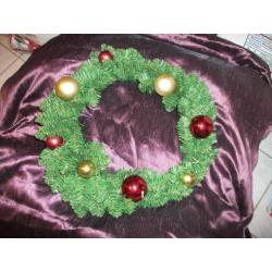 Decoratie krans - kerstkrans / 40 of 50 cm (Nieuw)