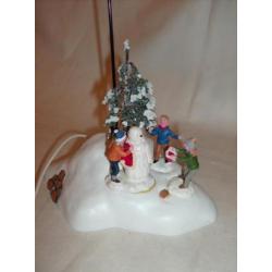 Lemax Tafelstuk Santa Claus is Coming to Town D49