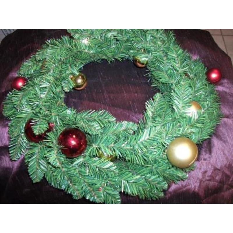 Decoratie krans - kerstkrans / 40 of 50 cm (Nieuw)