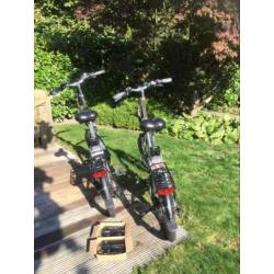 2 mooie elektrische vouwfietsen te koop