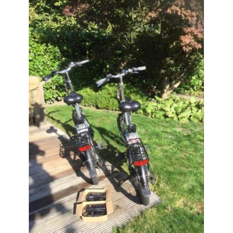 2 mooie elektrische vouwfietsen te koop