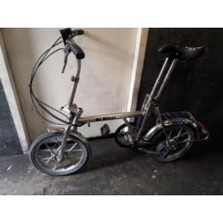 Di blasi vouwfiets van Rvs en metalen spaken met draagtas