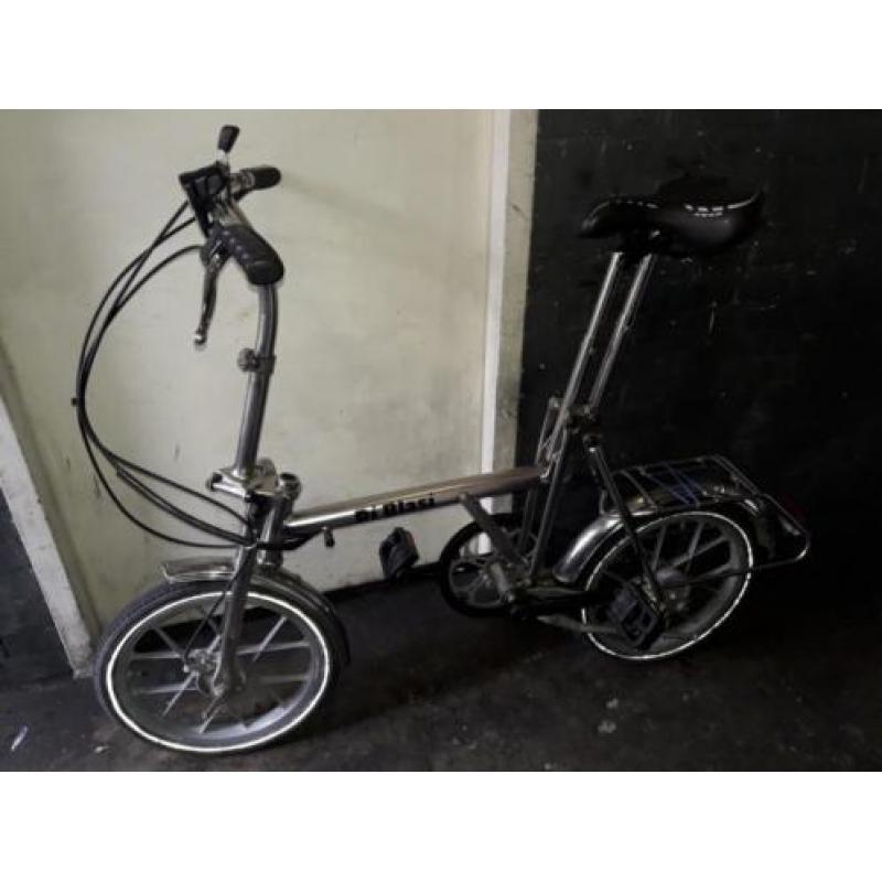 Di blasi vouwfiets van Rvs en metalen spaken met draagtas