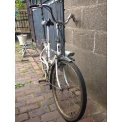 Vintage brocante Peugeot vouwfietsje uit N-Frankrijk