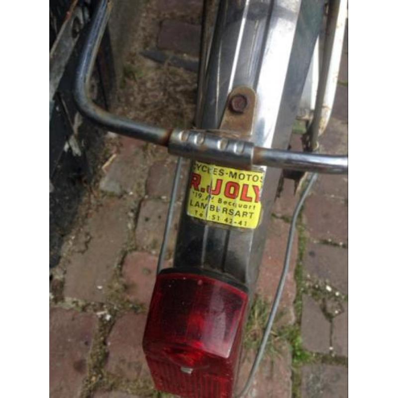 Vintage brocante Peugeot vouwfietsje uit N-Frankrijk