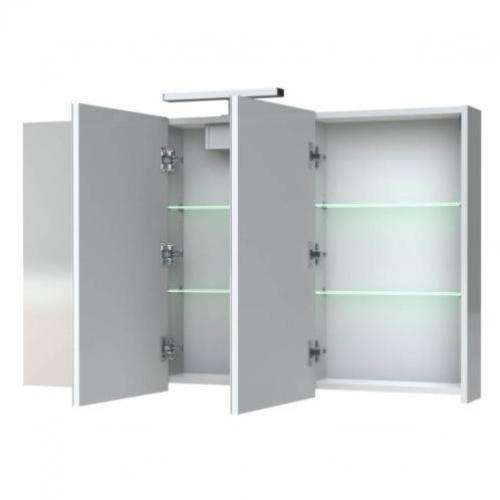 Spiegelkast Allibert Juno LED Verlichting 120x75.2x16cm S...