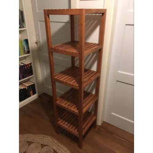 Bruin houten rek Ikea