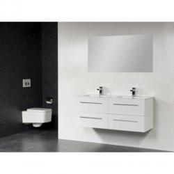 Saniclass Exclusive line Kera 120 badmeubel Wit 4 lades