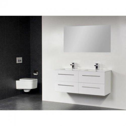 Saniclass Exclusive line Kera 120 badmeubel Wit 4 lades