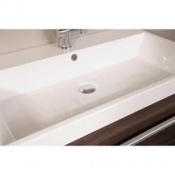 Saniclass Rome badmeubel met spiegel 80cm hoogglans wit