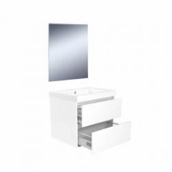 Badmeubel Trend Line 60 cm hoogglans wit