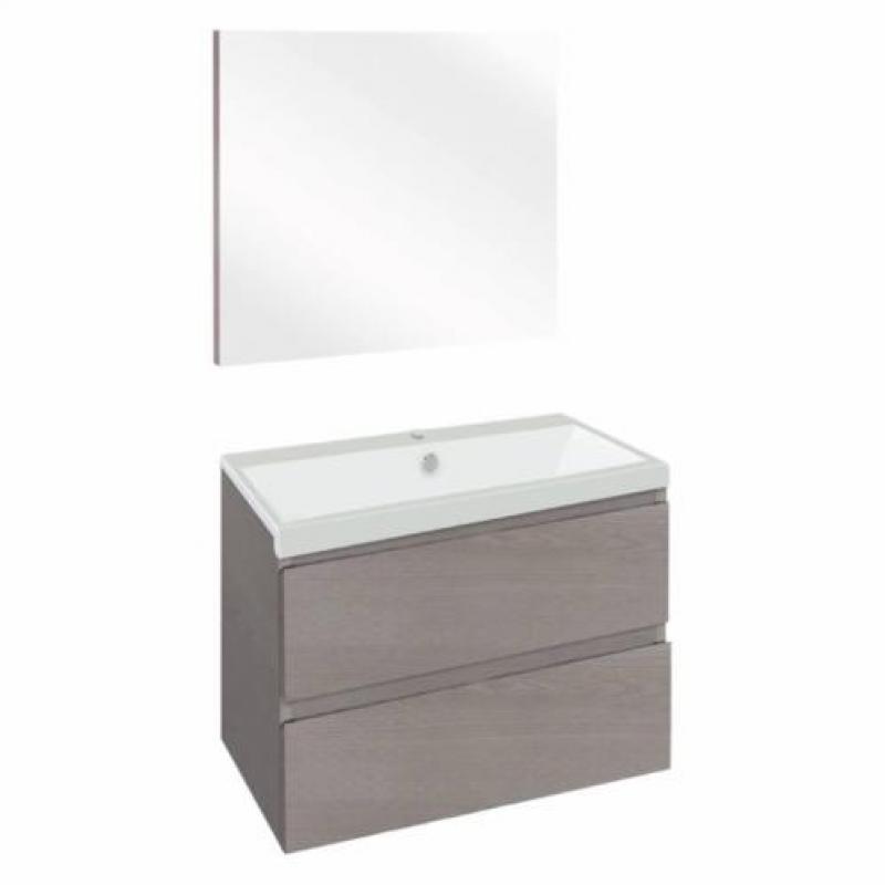 Badmeubelset Differnz The Collection 60x43x61 cm Grijs/Wi...