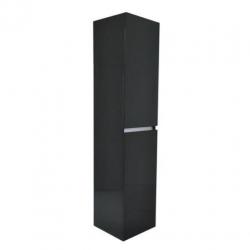 Praya Vision kolomkast 2 deuren 160x35x35cm hoogglans grijs