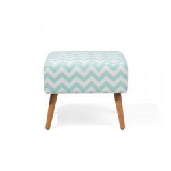 Beliani Manteo - Hocker - Stof - marineblauw