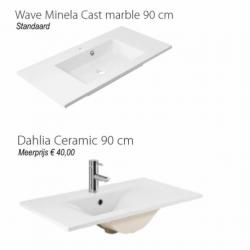 Badmeubel Siena 90cm Sonoma Oak Softclose (Verschillende ...