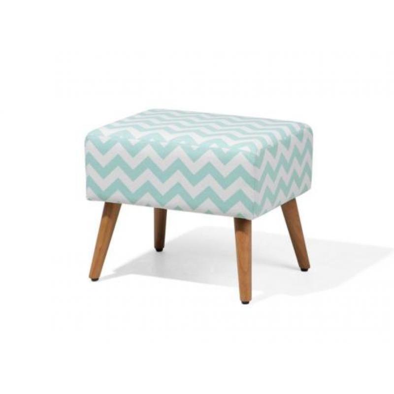 Beliani Manteo - Hocker - Stof - marineblauw