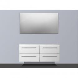 Saniclass Exclusive line Kera 120 badmeubel Wit 4 lades