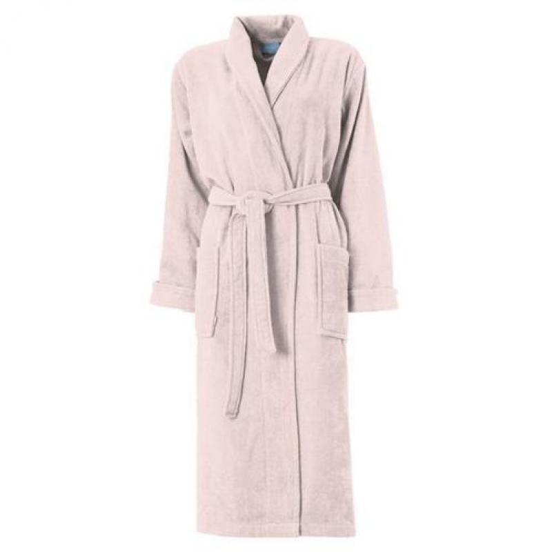 Seahorse Pure Badjas Pearl Pink-Maat: M (Roze, Katoen)