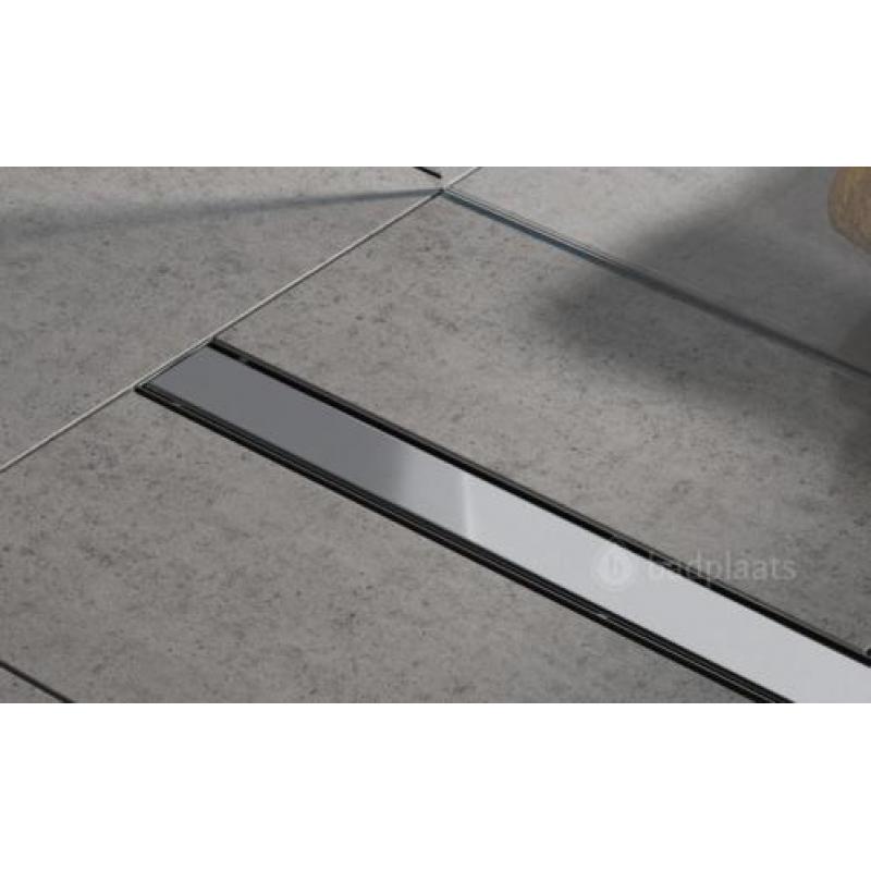 Douchegoot 70x7 cm RVS drain douche goot afvoer drains sifon