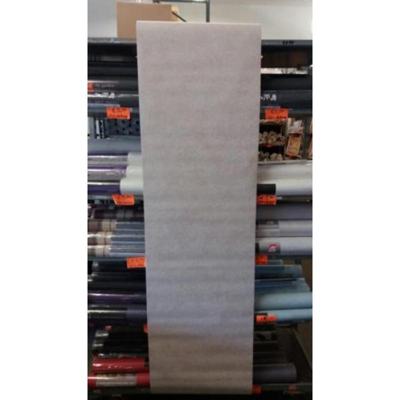 Beige zand-structuur vliesbehang €6,50 op=op