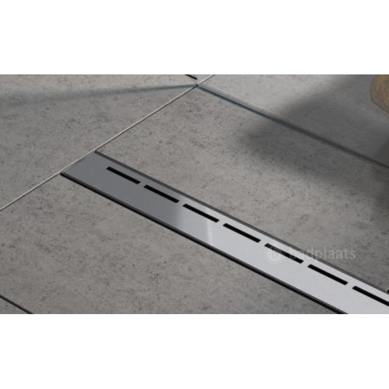 Douchegoot 70x7 cm RVS drain douche goot afvoer drains sifon
