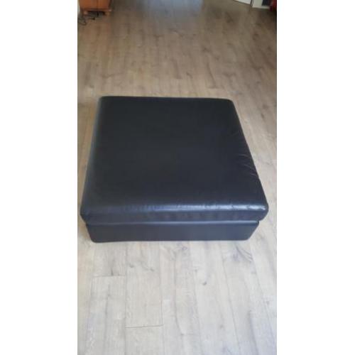 Leren voetenbank salontafel van Cor Design