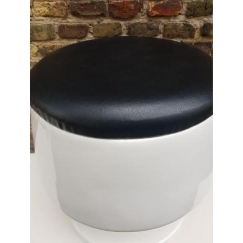 Luxe xware metalen design kruk poef !