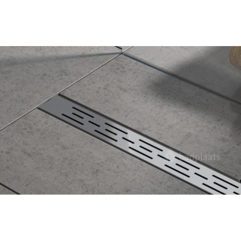 Douchegoot 70x7 cm RVS drain douche goot afvoer drains sifon