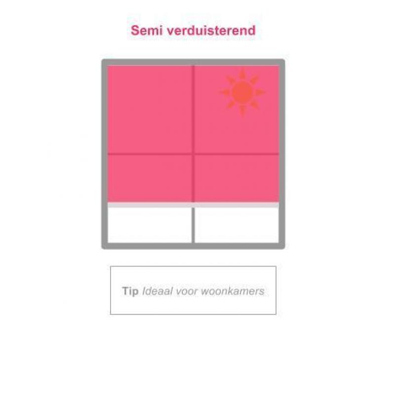Rolgordijn 135 cm breed op maat