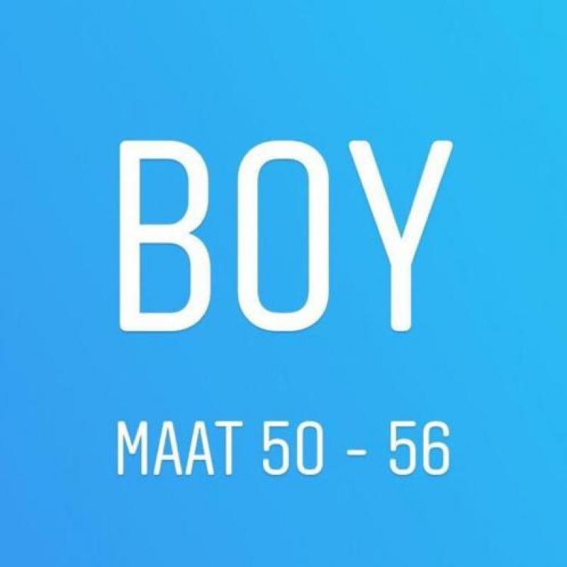 Jongenskleding 50-56 vanaf €1,-