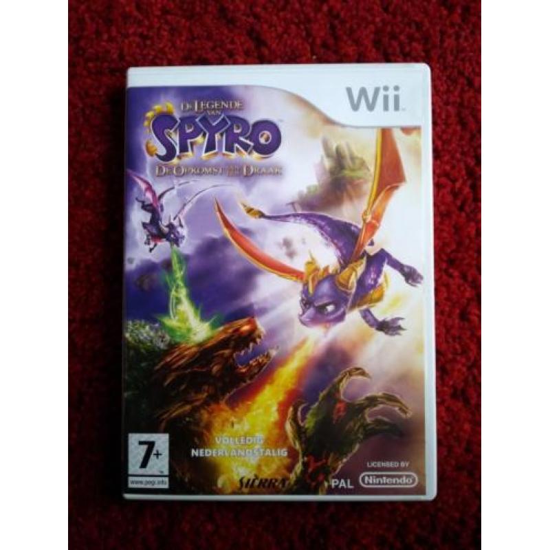Spyro: de opkomst van een draak Wii zgan