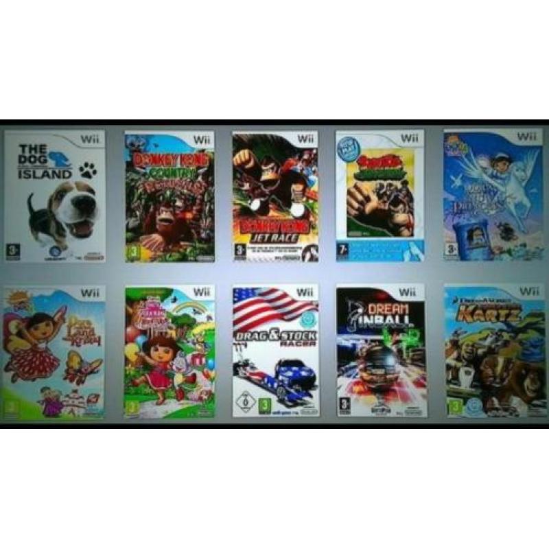 Nintendo wii ( 300 spellen)