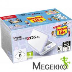 New Nintendo 2DS XL Wit Lavendel Incl. Tomodachi Life