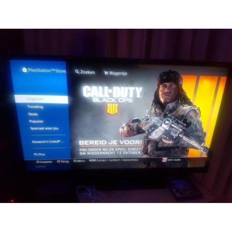 Ps4 slim + 2 controller en games (ruilen)
