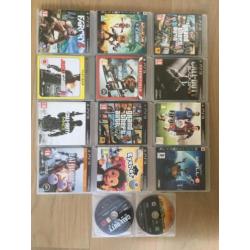 Ps3 320gb + 2 controllers (met sleeves) + 16 spellen