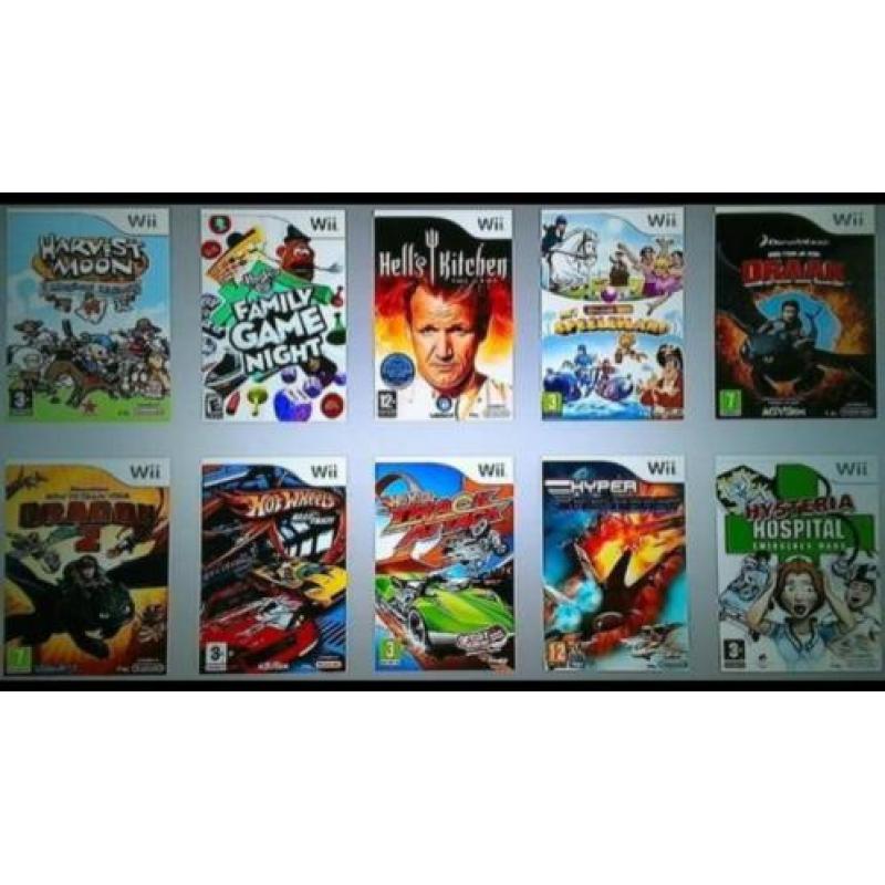 Nintendo wii ( 300 spellen)