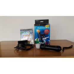 PS 3 Slim 500GB, 2 controllers+spellen