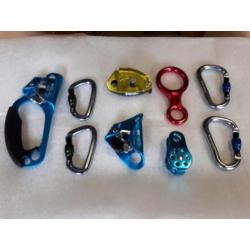 Klim benodigdheden compleet set climbing gear
