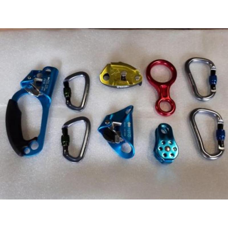 Klim benodigdheden compleet set climbing gear