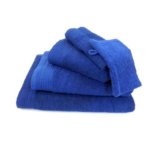 Deluxe pakket badtextiel 550 gram Donker blauw - 18 stuks