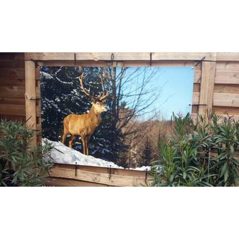 Buitenposter 110x440 cm